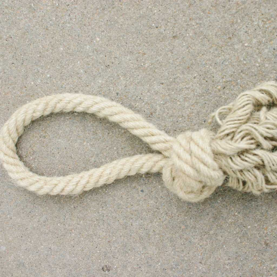 Hemp Dog Toys Rope Loop Knot | The Good Dog Company